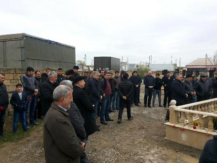 Şəhid Həsənin doğum günündə məzarı ziyarət edildi - FOTO