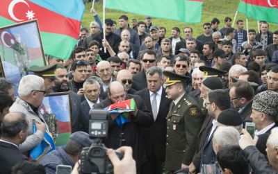 Daha bir şəhidimiz dəfn olundu - FOTO