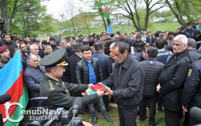 Növbəti şəhidimiz Masallıda dəfn olundu - FOTO