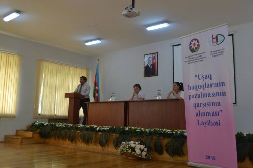 Uşaq hüquqları ilə bağlı seminarlar başa çatdı