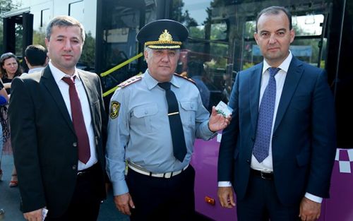 Avtobuslar “Bakı kart” sisteminə keçdi - FOTO