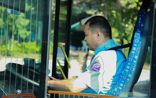 Avtobuslar “Bakı kart” sisteminə keçdi - FOTO