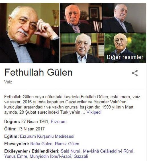 Fətullah Gülənin ölüm tarixi yayıldı - FOTO