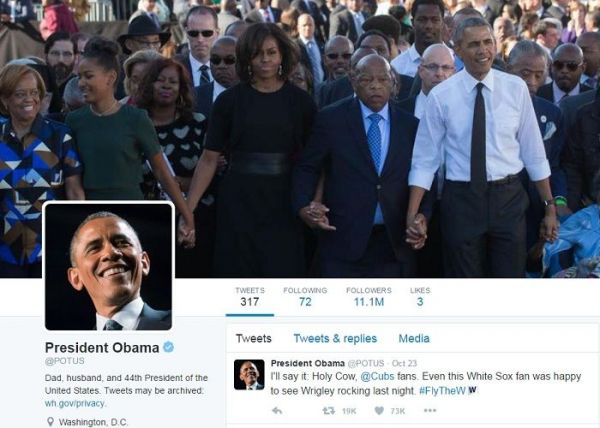 Obamanın Twitter hesabı əlindən alınacaq - FOTO