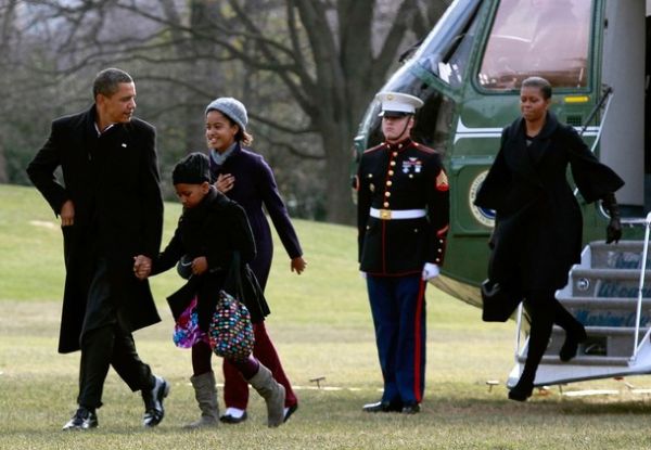 Obama istirahətə getdi - FOTO