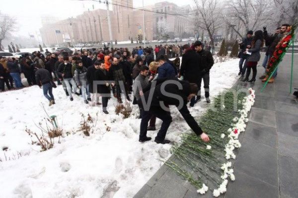 Ermənistanda 1 mart qırğınının ildönümü keçirilir - VİDEO