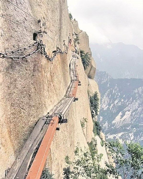 Dünyanın ən təhlükəli gediş yolu - FOTO