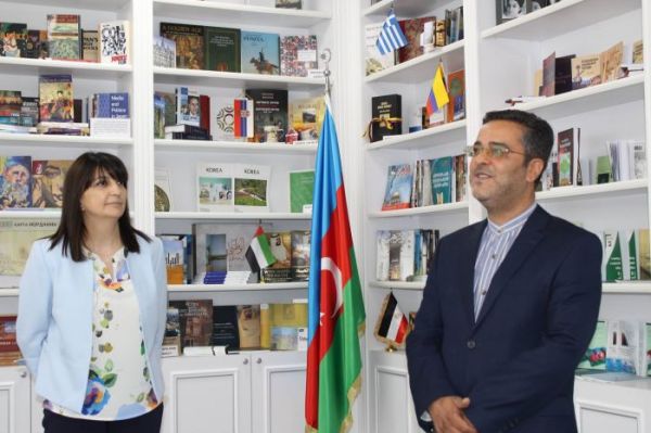 MEK-in Akademiklər zalında İranın Azərbaycandakı Səfirliyinin diplomatik guşəsi yaradılıb