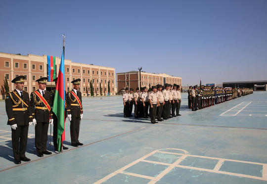 Gənc əsgərlərin andiçmə mərasimi keçirilib  - FOTO