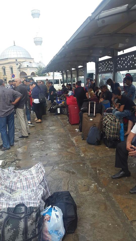 Bakıdan Ankaraya gedən “Alpar Turizm” sərnişinləri yolda qaldı - FOTO