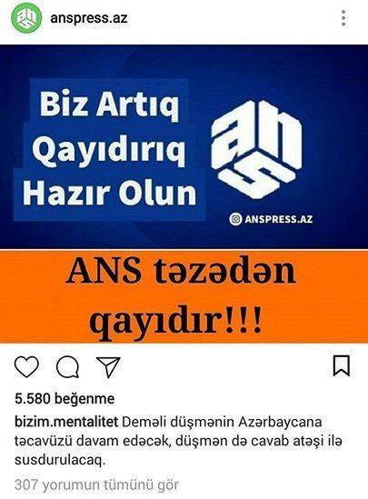 Anspress: "ANS qayıdır" - FOTO