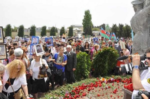 Nərimanovda müharibə veteranlarının günü qeyd olundu