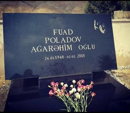 Fuad Poladovun vəsiyyəti yerinə yetirildi - Məzarına şəkil vurulmadı