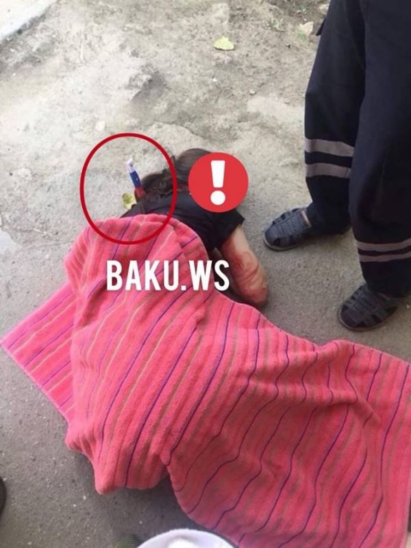 Bakıda ər 21 yaşlı arvadına küçədə 18 bıçaq vurdu – Foto