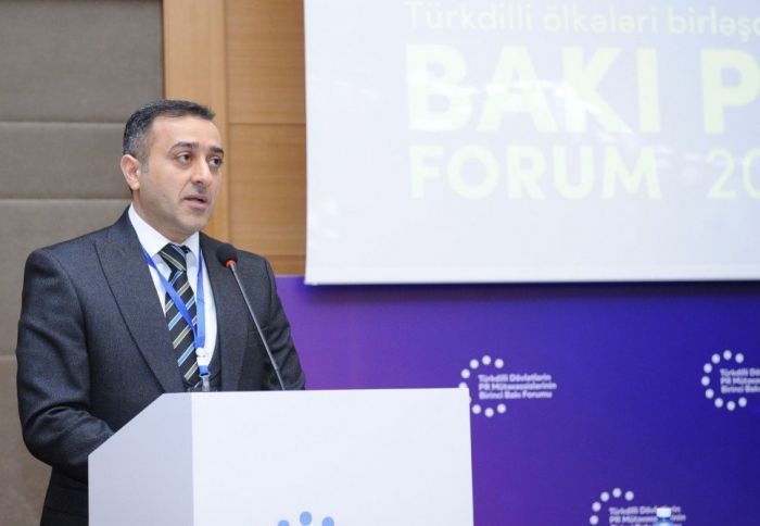 Türkdilli dövlətlərin PR mütəxəssislərinin Birinci Bakı Forumu keçirildi - FOTOLAR