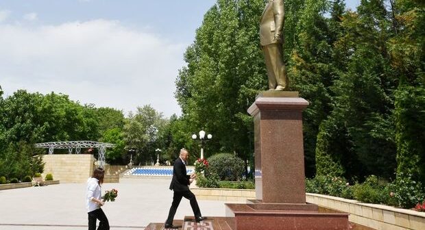 İlham Əliyev və Mehriban Əliyeva Şamaxıda