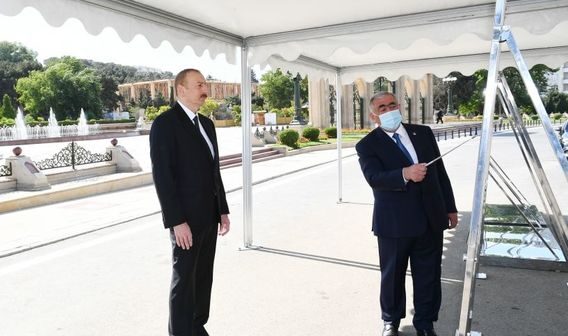 İlham Əliyev Bakıda açılışda – YENİLƏNİB + FOTO