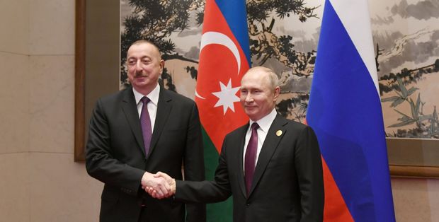 İlham Əliyev Putinlə Dağıstan sərhədindəki vəziyyəti müzakirə etdi