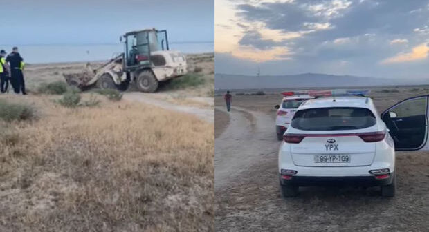 Rayonlara getmək üçün sürücülərin istifadə etdiyi torpaq yollar qazıldı