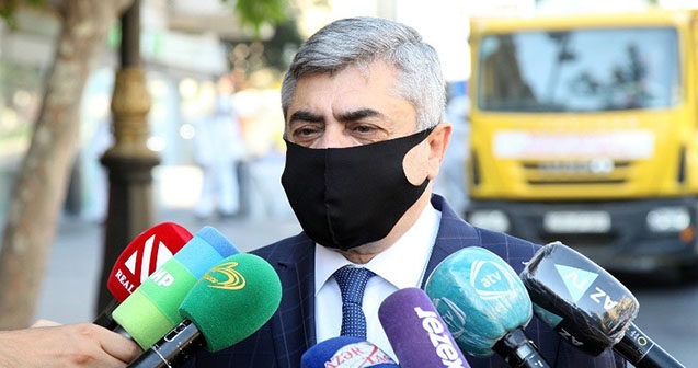Bakı küçələri yenidən dezinfeksiya edildi – Fotolar