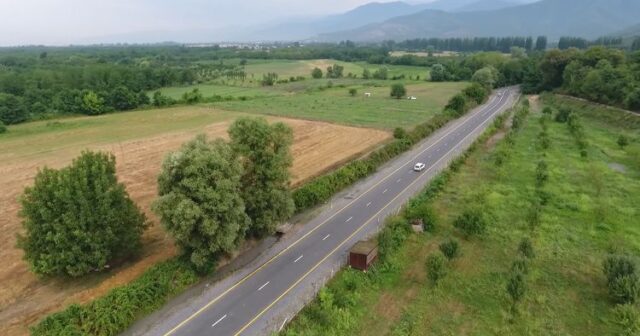 Balakəndə 29 km-lik avtomobil yolu yenidən qurulub