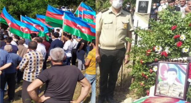 İsmayıllıda şəhid Xəyyam Daşdəmirov torpağa tapşırıldı