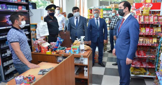 Şamaxı rayonunda ictimai iaşə və ərzaq satışı müəssisələrində  reydlər davam etdirilir