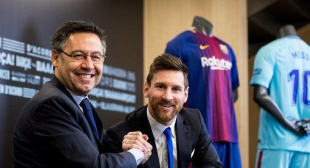 “Barselona”nın prezidenti klubu tərk etməyə hazırlaşan Messini təriflədi