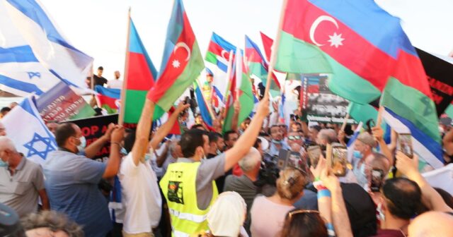 İsraildə ordumuza dəstək yürüşü keçirilib