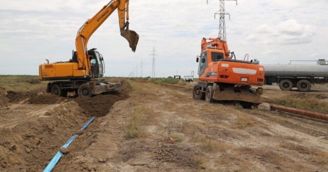 Neftçalada içməli su problemi aradan qaldırılır