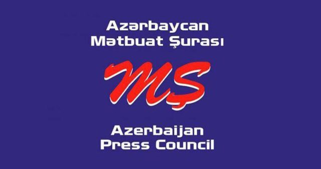 Azərbaycan Mətbuat Şurasının məlumatı