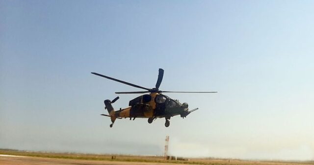 “TurAz Qartalı – 2020” təlimlərinə döyüş helikopterləri də cəlb edilib