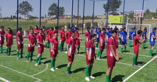 Şamaxıda “Kəndlərdə idmanı inkişaf etdirək” layihəsi çərçivəsində növbəti tədbir keçirilib
