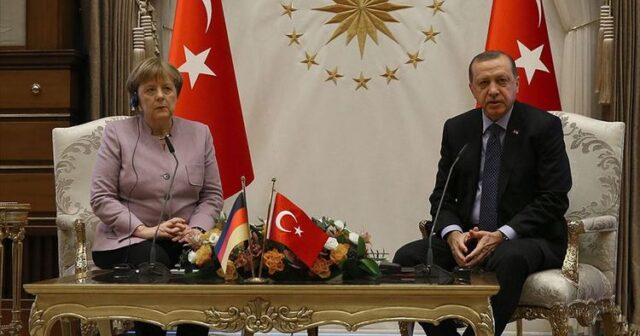 Ərdoğan və Merkel Şərqi Aralıq dənizində vəziyyəti müzakirə ediblər