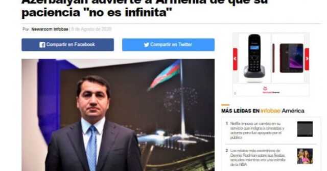 Hikmət Hacıyevin EFE informasiya agentliyinə müsahibəsi dünya mediasında… – FOTO