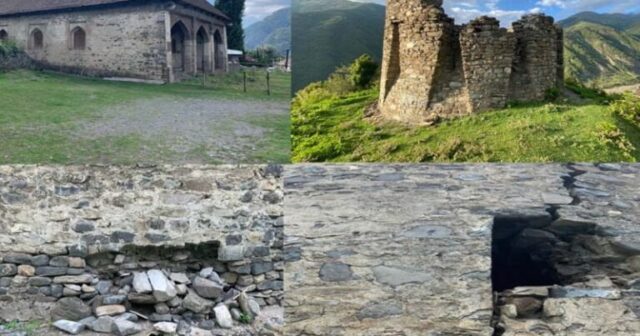 Qaxdakı tarixi məscidi və abidələri kim dağıdır? – VİDEO
