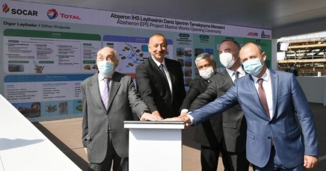 Prezident İlham Əliyev: “Abşeron” qaz-kondensat yatağının yeni mərhələsi başlayır”