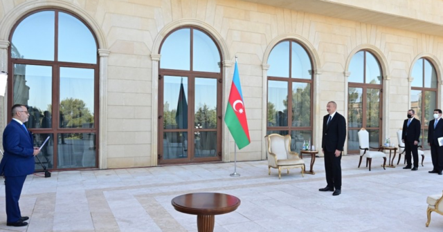 İlham Əliyev: “Biz heç bir tərəddüd etmədən Türkiyəni dəstəkləyirik”