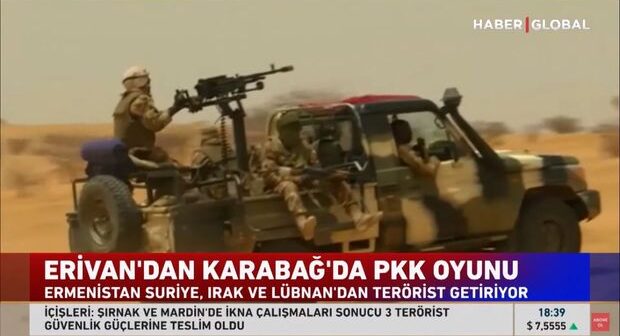 Ermənistan PKK terrorçularını işğal altındakı Dağlıq Qarabağa yerləşdirir – VİDEO