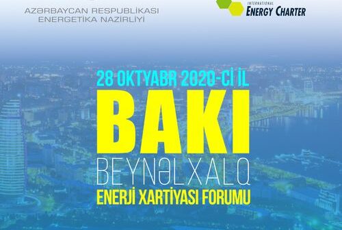 Bakı Beynəlxalq Enerji Xartiyası Forumu keçiriləcək