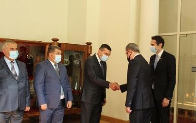 Ceyhun Bayramov Gürcüstan parlamentində – Foto