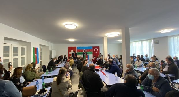 İsveçrədəki diaspor nümayəndələrimizdən cəbhəyə dəstək – FOTO