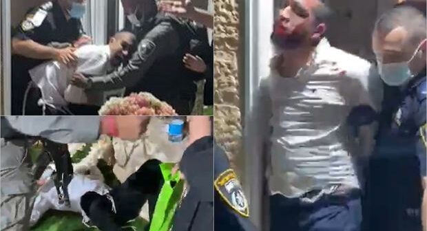 İsraildə polis karantin qaydalarını pozan toya basqın etdi: Qonaqları döydü