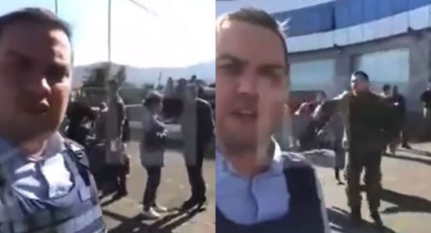 Ermənilərin Xankəndidən qaçmasının görüntüləri yayıldı