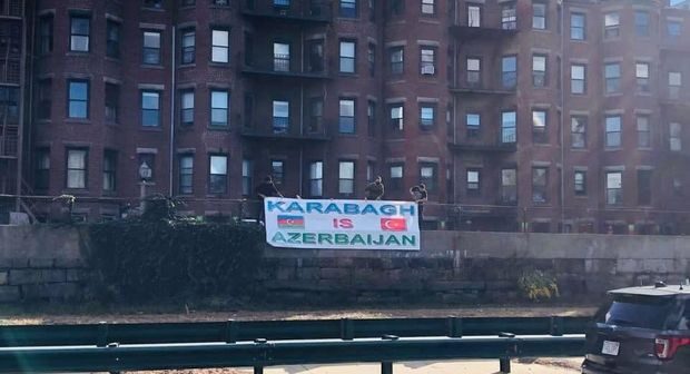 Bostondakı azərbaycanlılardan orduya dəstək – FOTO