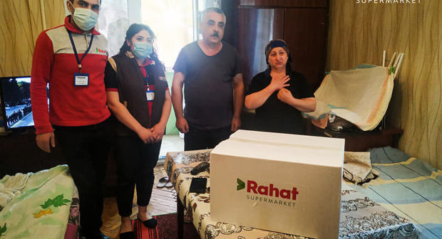 “Rahat” market hərbi xidmətdə olan əməkdaşlarının ailələrinin yanındadır – FOTO