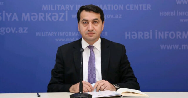Prezidentin köməkçisi ermənilərin əldəqayırma raket sistemlərini nümayiş etdirib