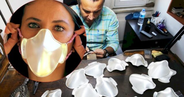 Qızıl və gümüşdən hazırlanan maskalar satışa çıxarılıb – Fotolar