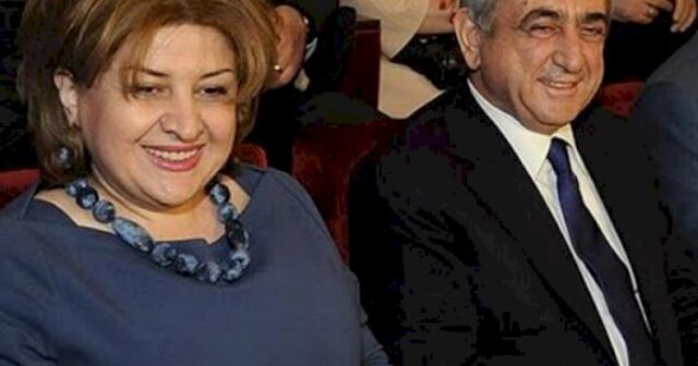 Sarkisyanın arvadı öldü