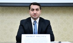Hikmət Hacıyev: “Füzuli rayonundakı qəbiristanlıq yerlə bir edilib”